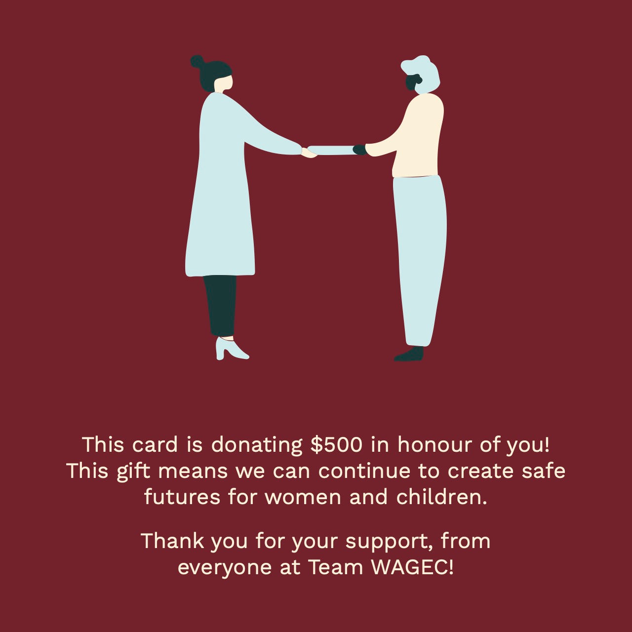 $500 Digital Donation Gift Card — 12 Hours of Volunteer Mentor Training